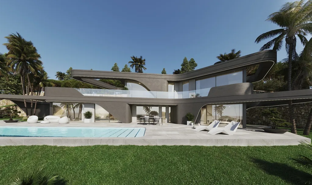 Pool - Modern Villa with Panoramic Views in Jávea