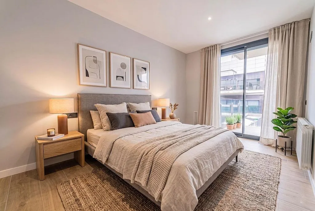 Chambres - Modern Flat with Terrace in Pineda de Mar Centre