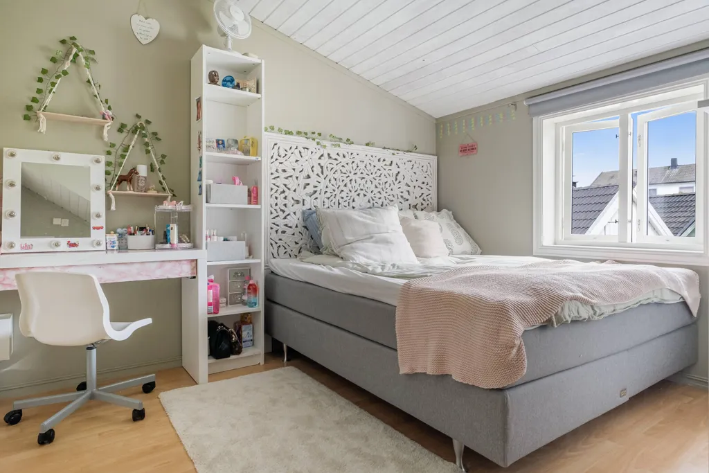 Camere da letto - Casa di 6 locali a Fjellhamar