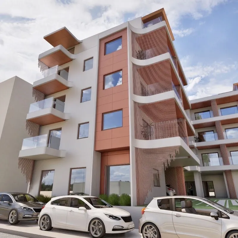 Under Construction Flat with Sea View in Chalkidiki
