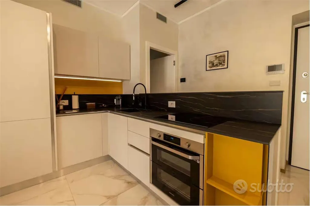 Cuisine - Restored Two-Bedroom in Central Turin