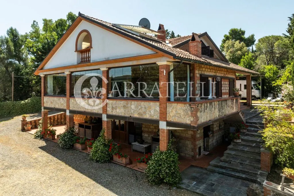 Extérieur - Luxury Villa with Panoramic Pool near Massa Marittima