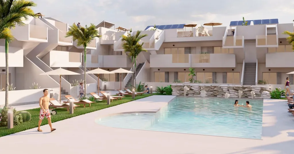 Bungalow with Pool in Roldán, Murcia