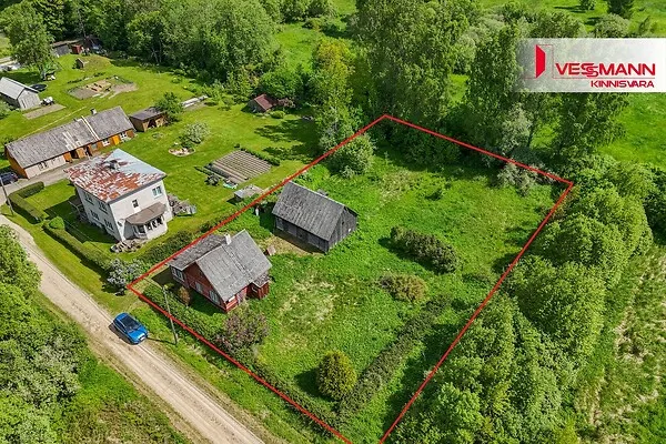 Vue aérienne - Country Cottage with Well in Mõisaküla
