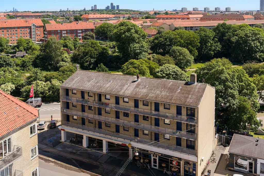 Vue aérienne - 2-Bed Apartment with Terrace in Vanløse