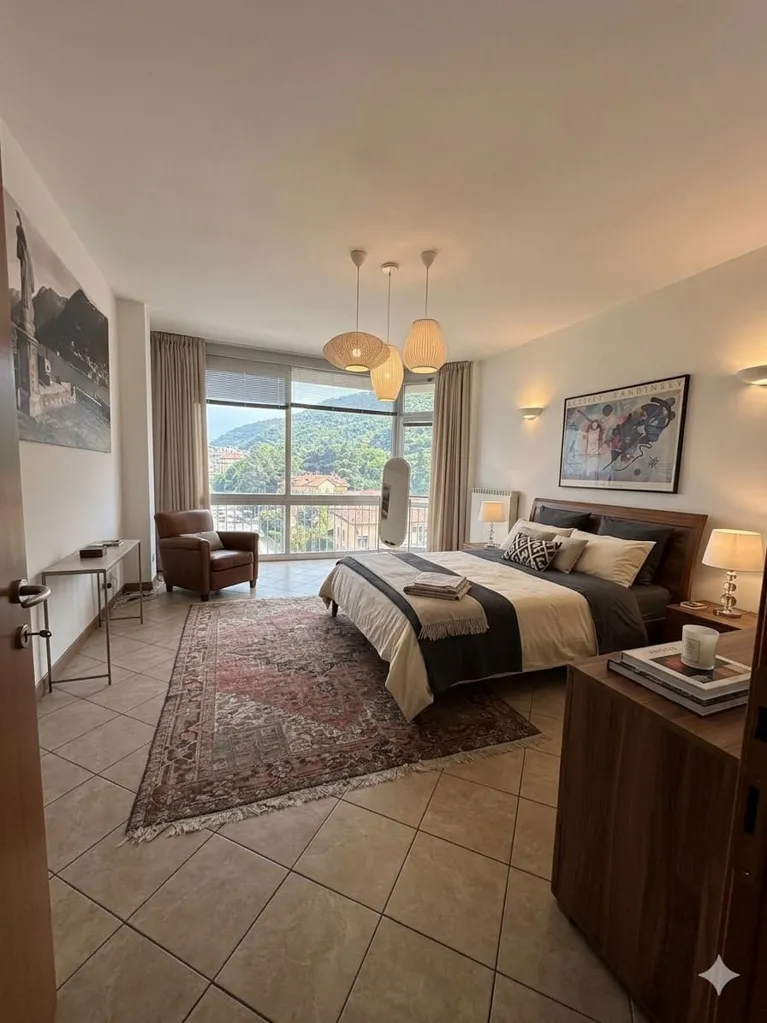 Magamistoad - Spacious Apartment with Lake View in Como