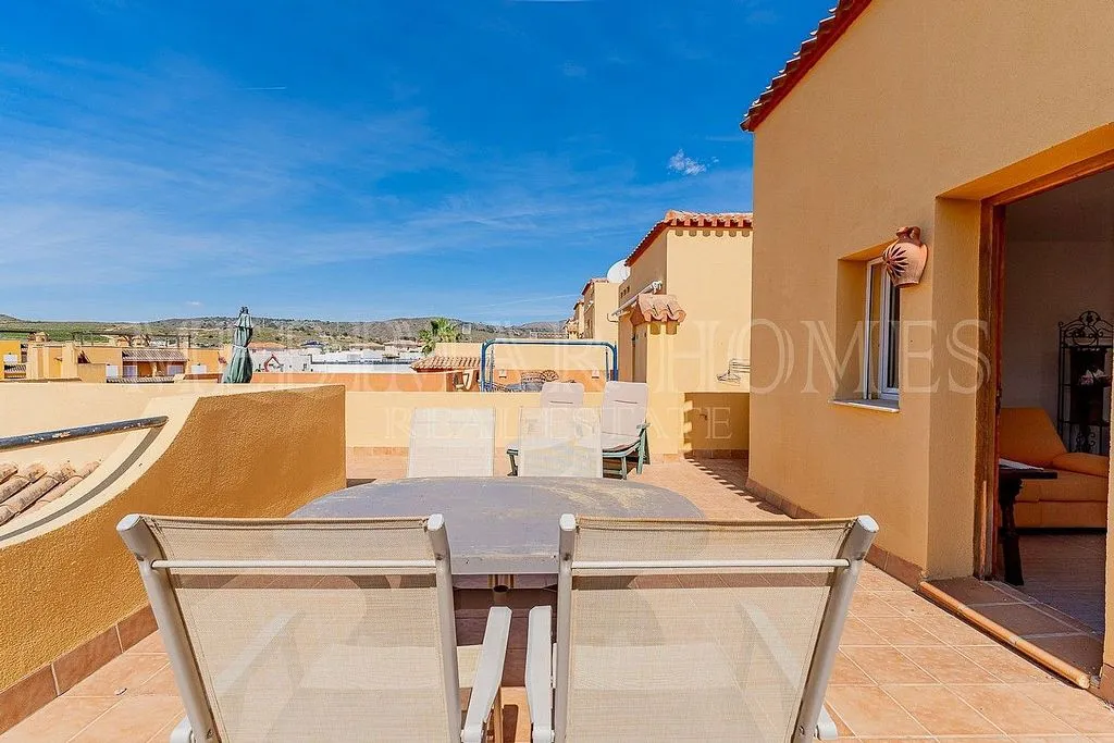 Terrasse - Apartment with Pool and Terrace in Los Gallardos