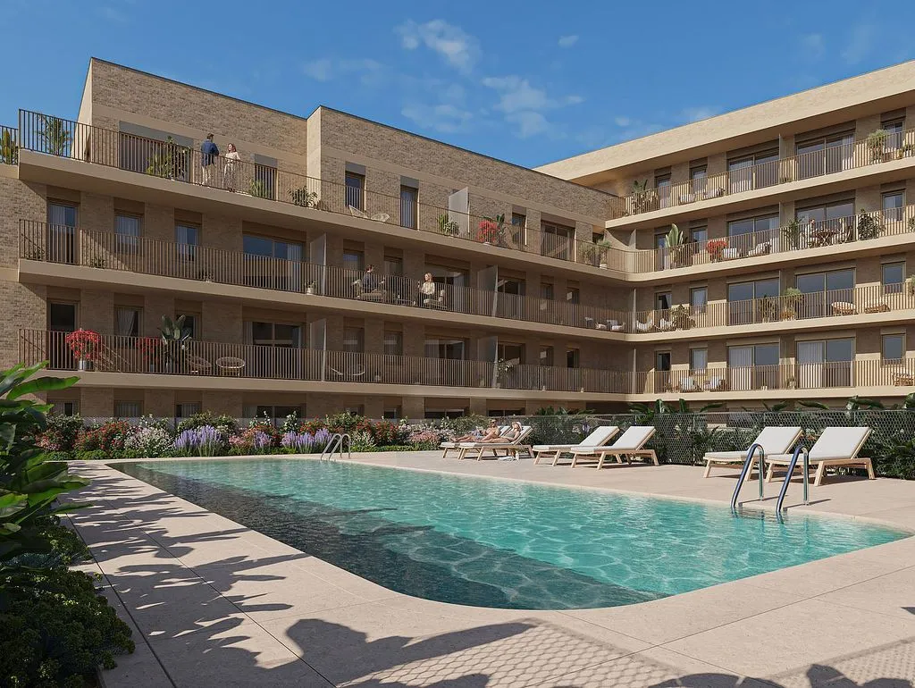 Piscine - New Flat with Pool in Cornellà Centre