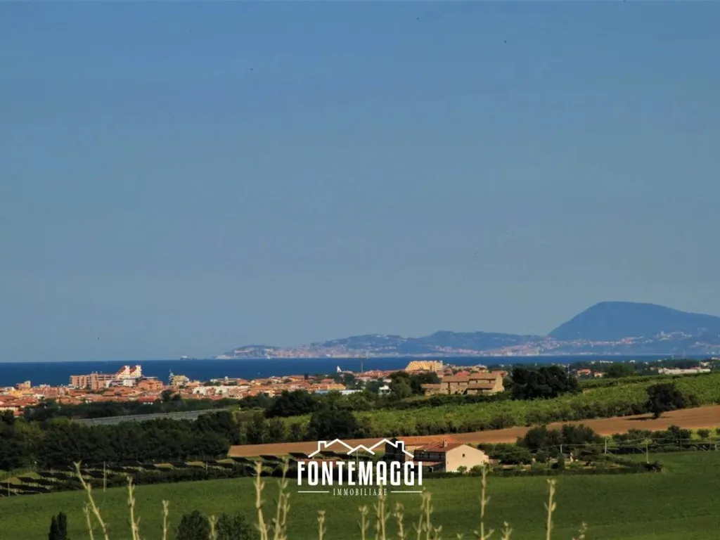 Villa with Sea View in San Costanzo