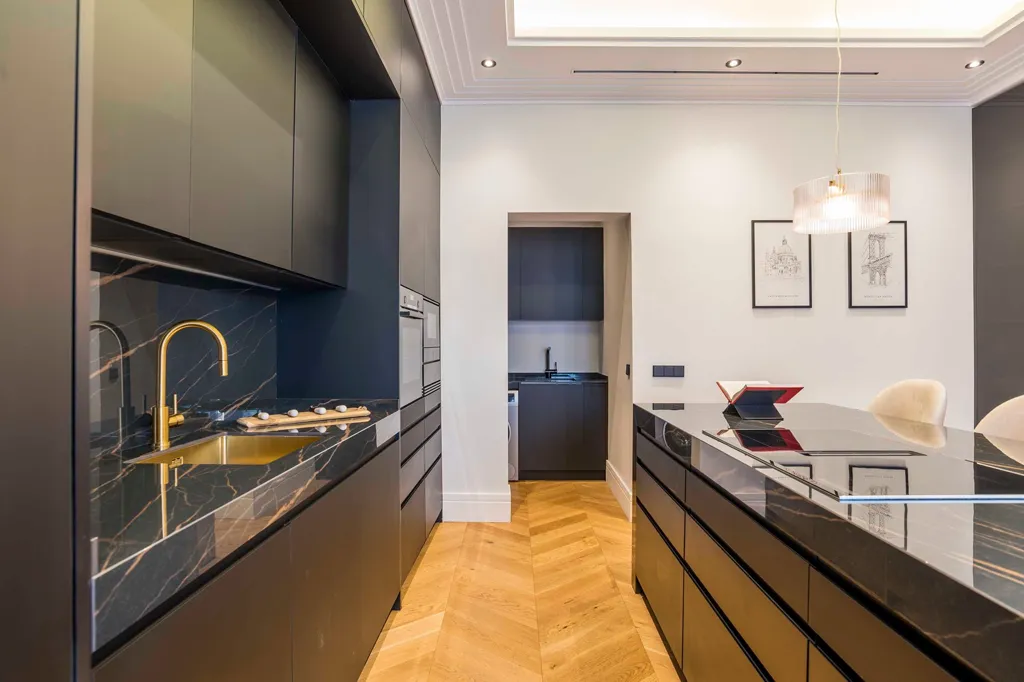 Cuisine - Renovated Flat Near Velázquez, Madrid