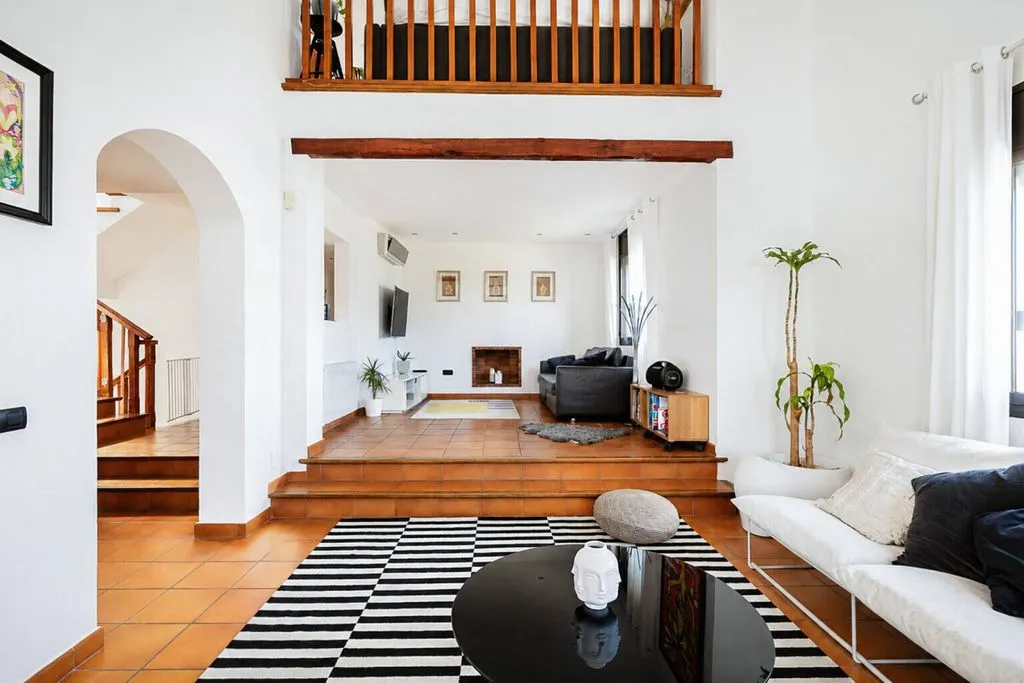Séjour - Contemporary 5-Bedroom House with Pool in Sitges