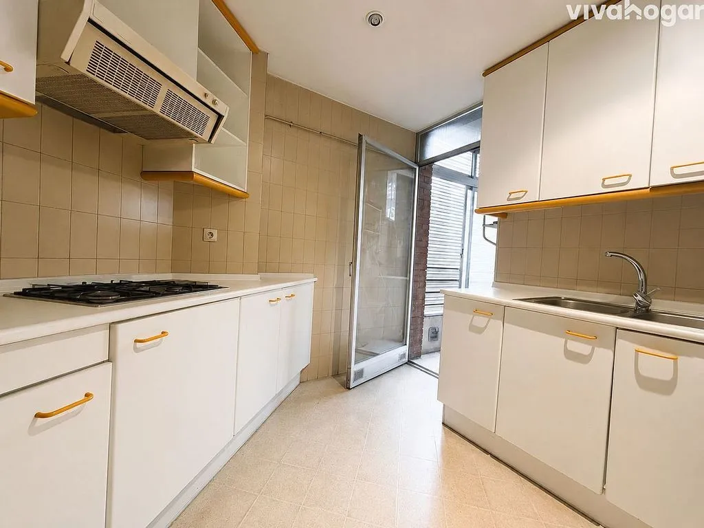 Köök - Apartment with Pool and Terrace in Peñagrande