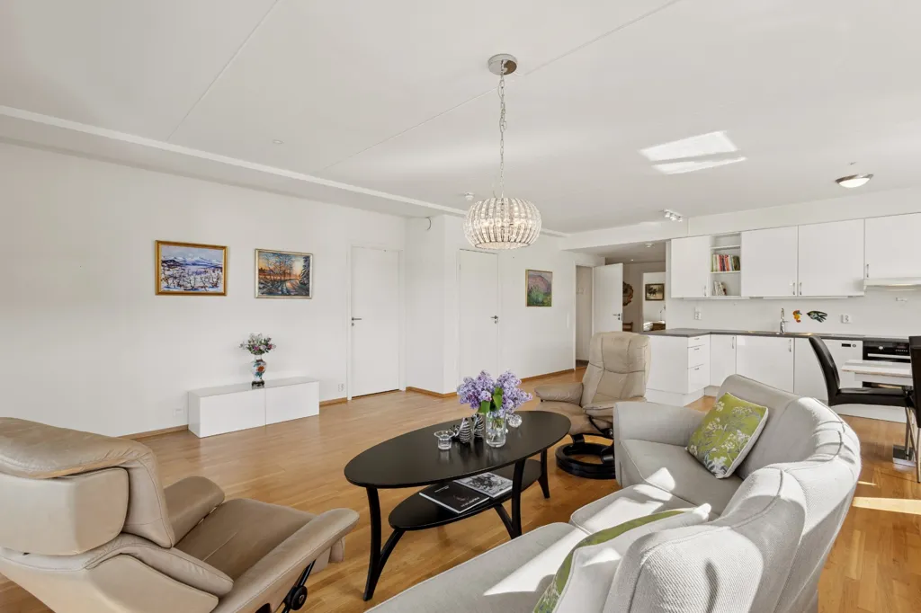 Elutuba - Modern Apartment with West-Facing Terrace in Lillehammer
