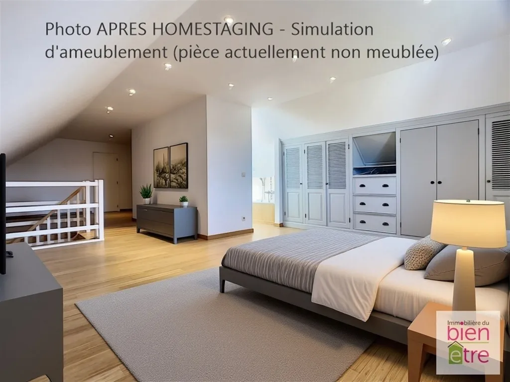 Chambres - Maison Rénovée avec Terrasse à Roux-Miroir