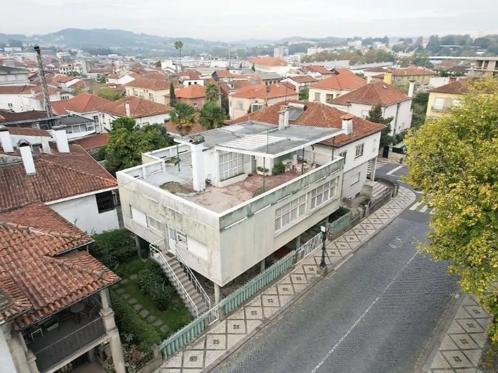 Vue aérienne - Luxury House with 360º View in Guimarães