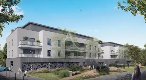 Contemporary Flat with Balcony in Trélazé