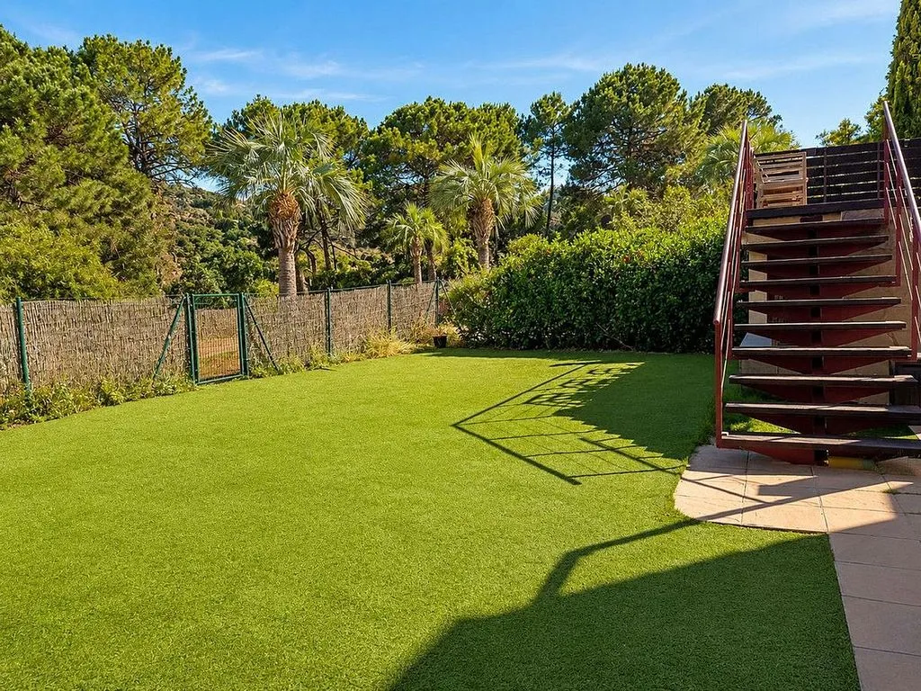 Jardin - House with Pool in Selwo, Nueva Milla de Oro