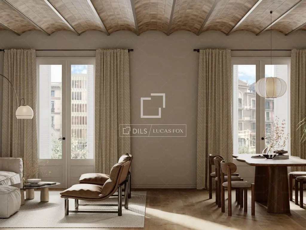 Salle à manger - Luxury Apartment with Historic Character in Eixample Right