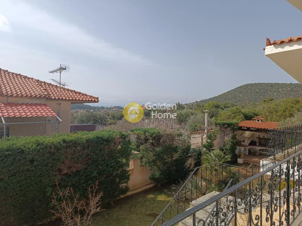 Terrasse - Detached Villa with Sea View in Anavyssos Centre