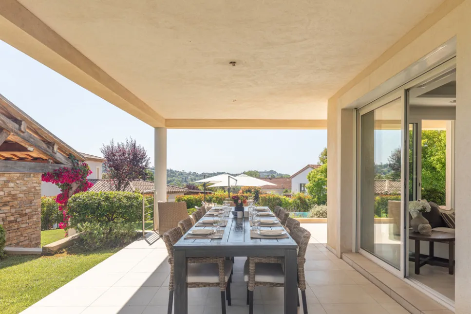 Terrass - Contemporary House with Panoramic Views in La Colle sur Loup