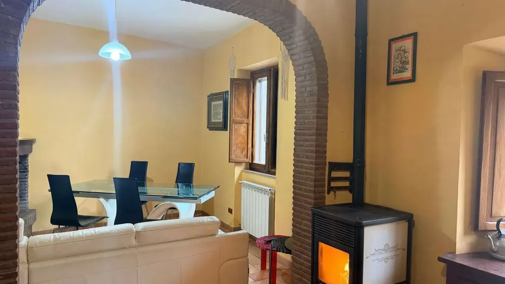 Séjour - Rustic Apartment with Panoramic View in Baschi