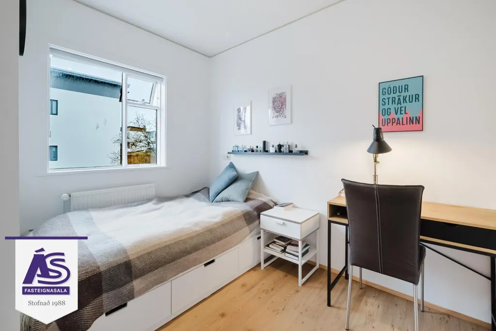 Camere da letto - 5-6 Bed Apartment with Sea View in Hafnarfjörður