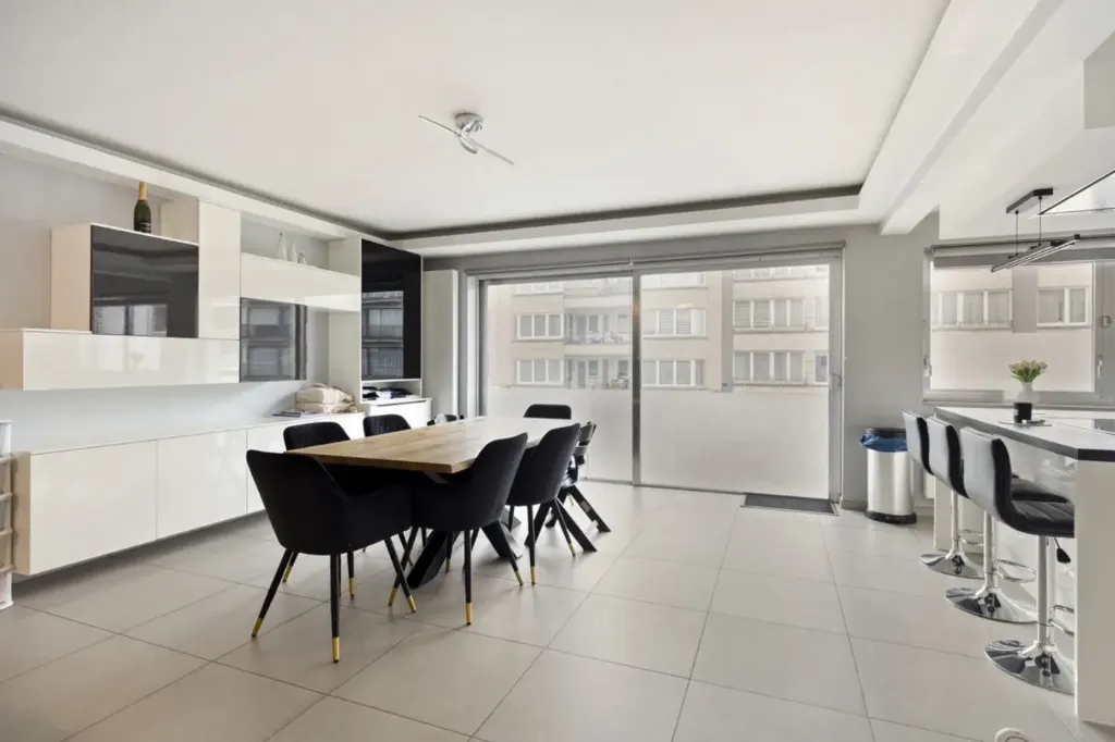Salle à manger - Appartement Clé en Main avec Terrasse à Zellik