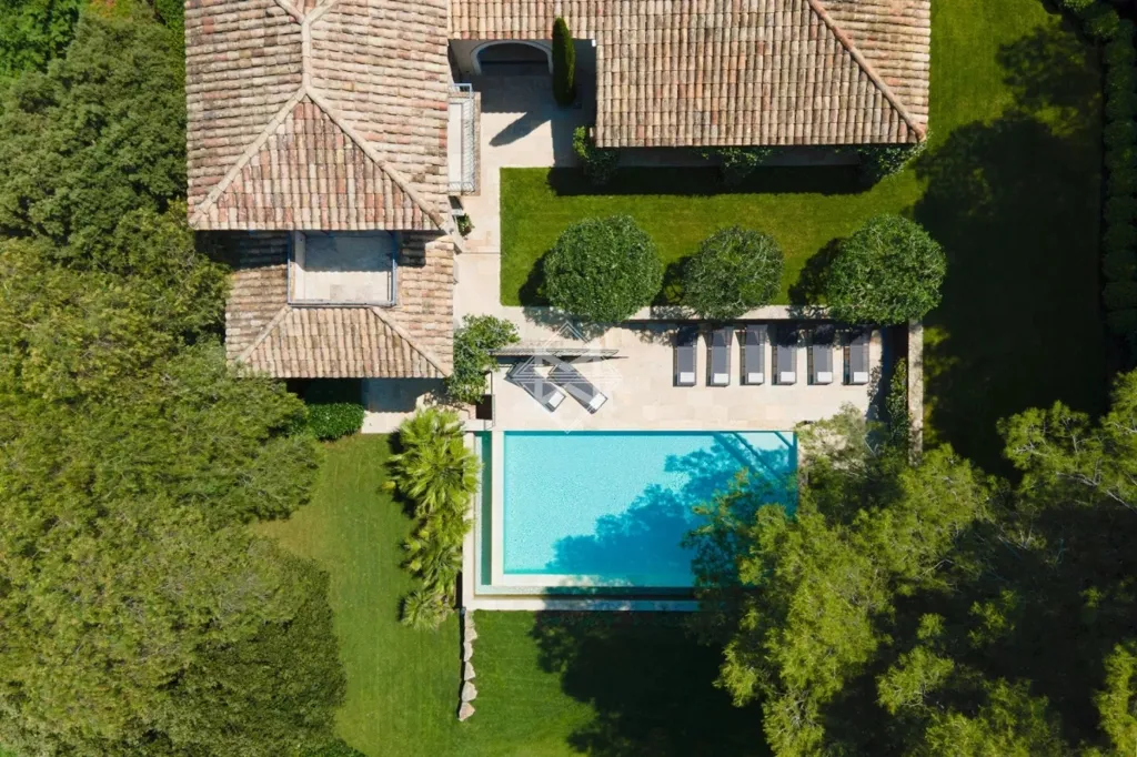 Õhuvaade - Provençal Villa with Pool in La Croix-Valmer