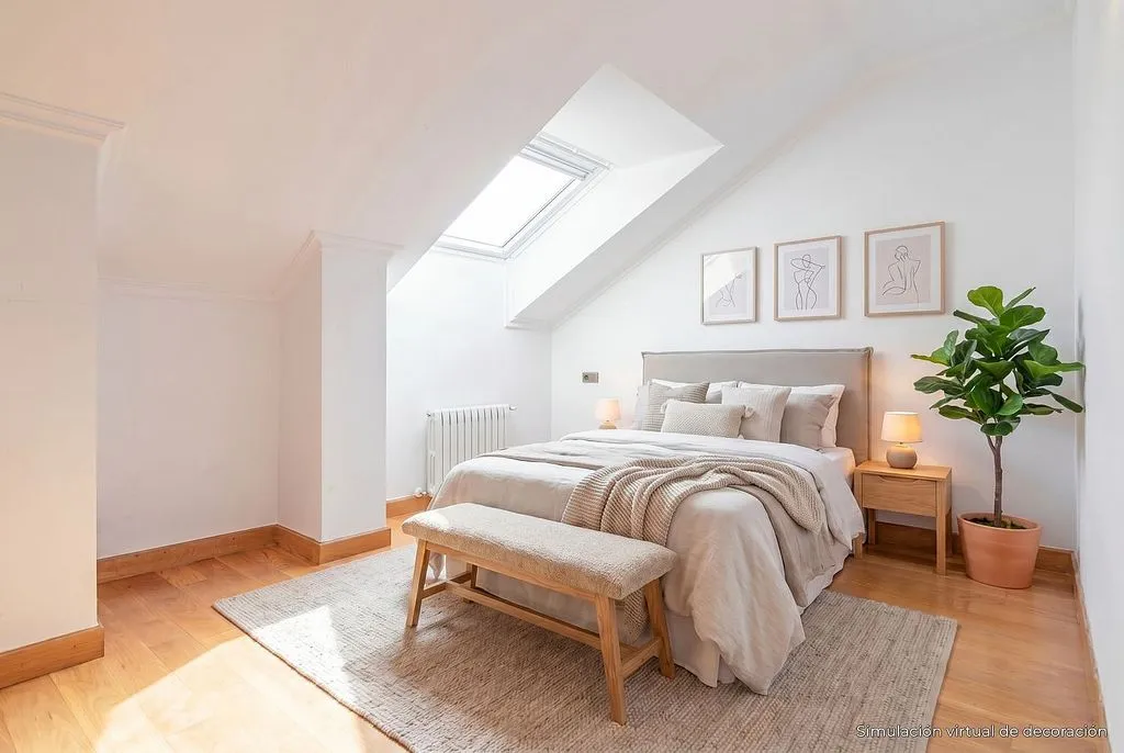 Chambres - Duplex Flat with Sea View in Gijón Centre
