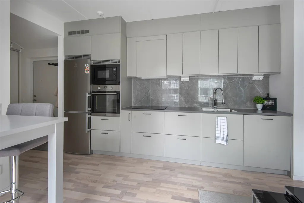 Küche - Newly Built Apartment with Balcony in Vegastaden