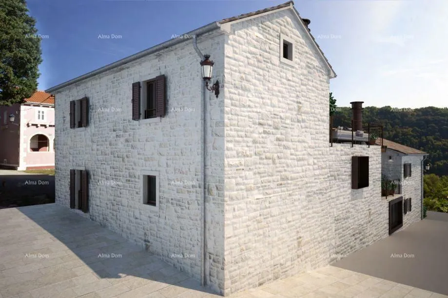 Extérieur - Two Stone Houses with Pool in Tinjan