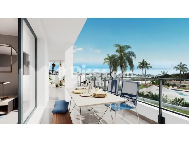 Terrass - Bright Apartment with Terrace in Estepona