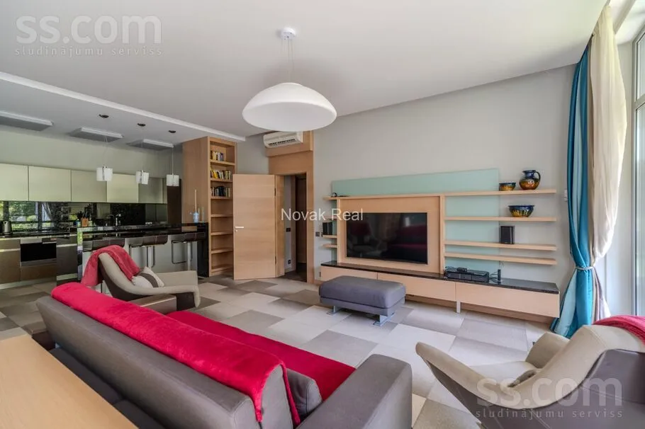 Séjour - Seafront Apartment with Summer House in Dzintari