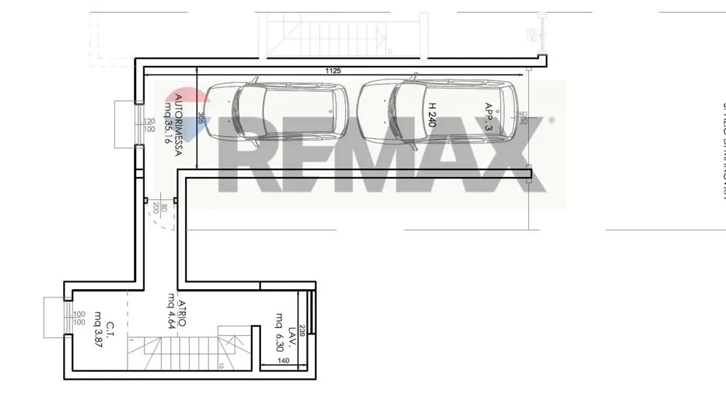 Floor Plan - Modern Trilocale with Loggia in Borgosatollo