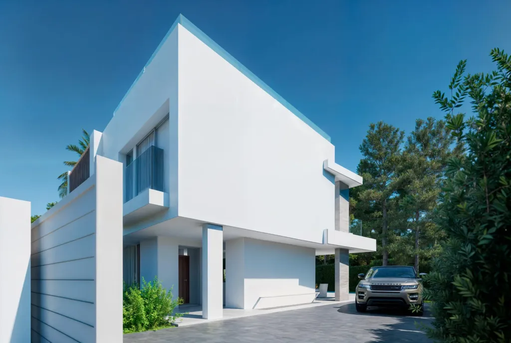Modern Villa with Sea View in Estepona