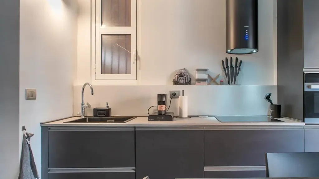 Köök - Rented Duplex with Balcony in Milan
