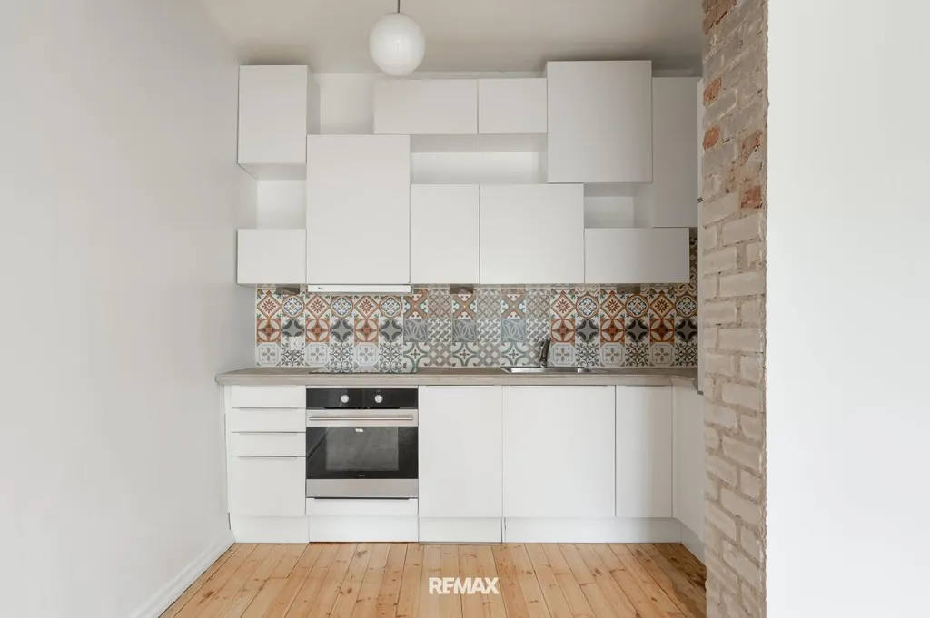 Kitchen - 1-room apartment in Helsinki