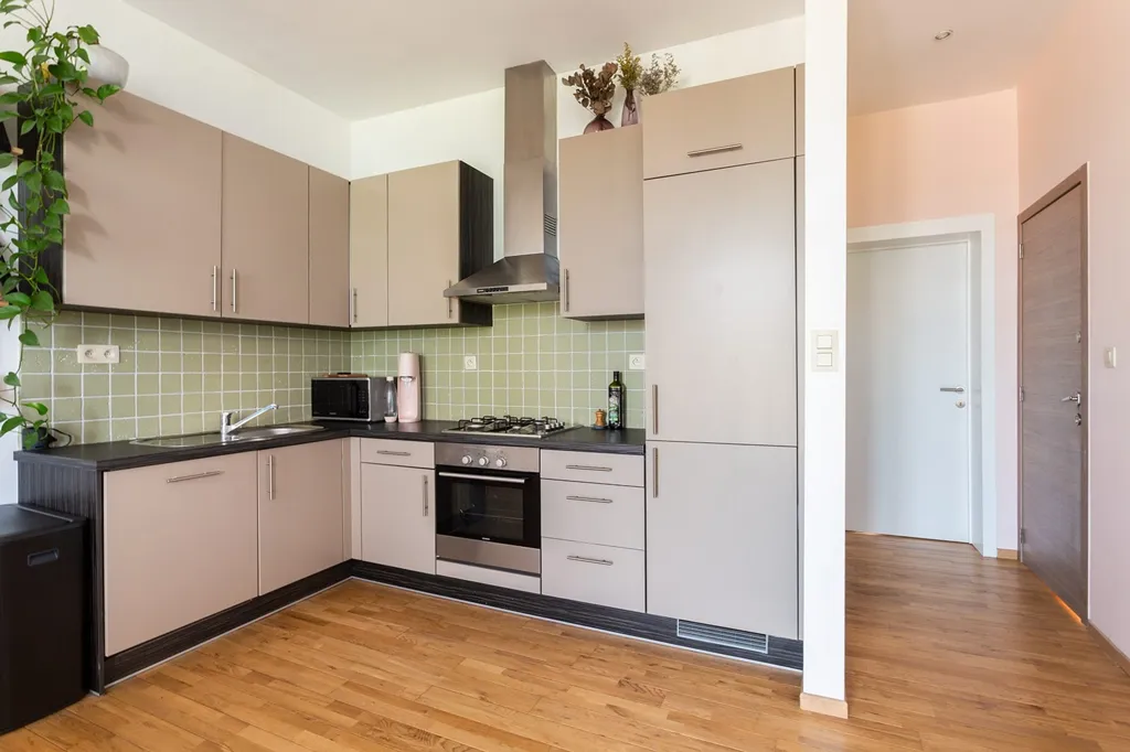 Cuisine - Appartement avec Terrasse Sud à Groenenhoek