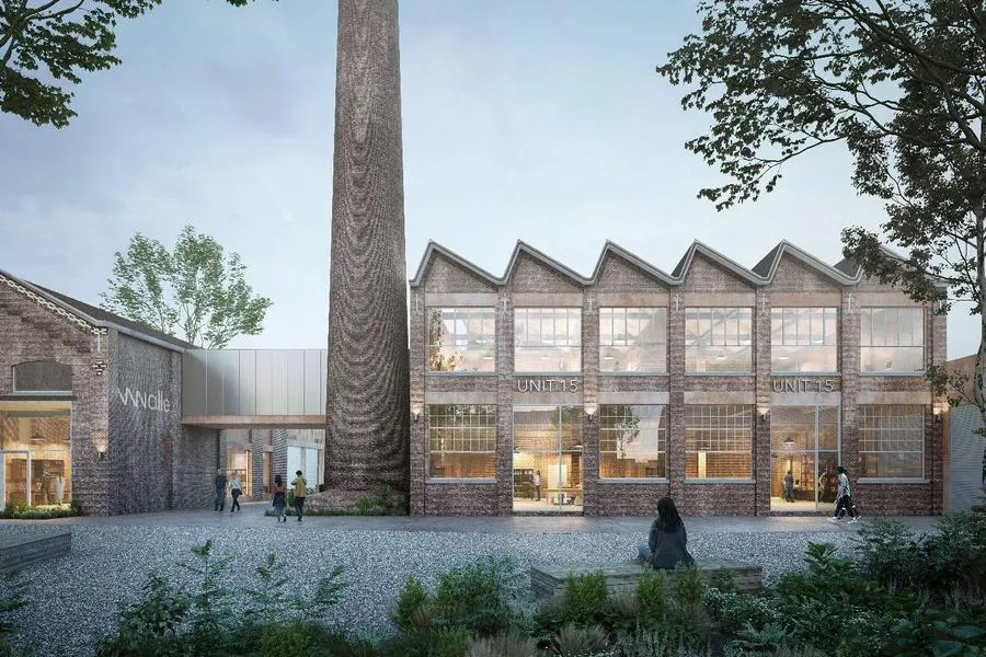 Extérieur - Bureau à Construire avec Parking à Kortrijk