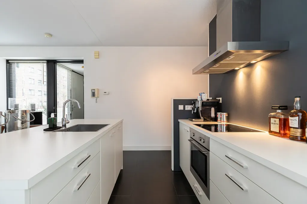 Cuisine - Modern Apartment with Terrace in Papendrecht