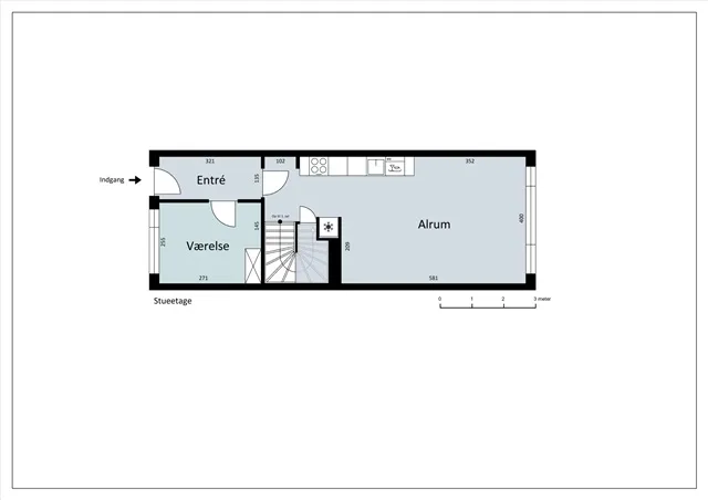 4-room apartment in Kokkedal