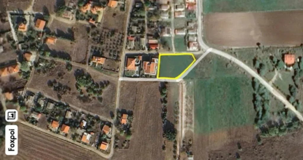Õhuvaade - Beachfront Plot in Argyroupoli Rodopi