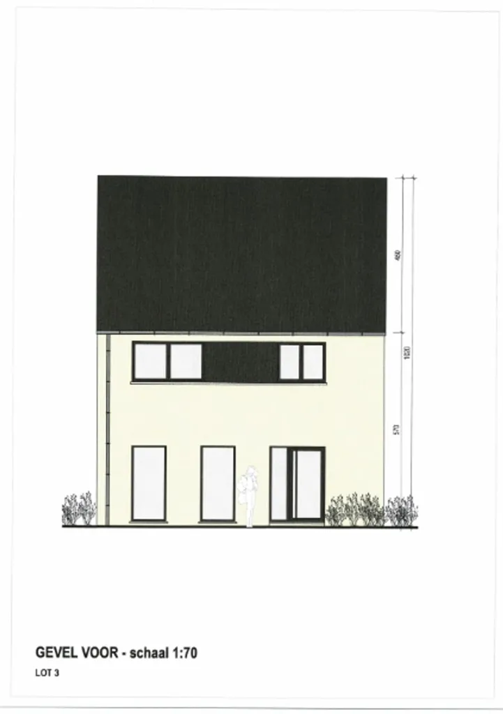 House with Solar Panels in Boutersem