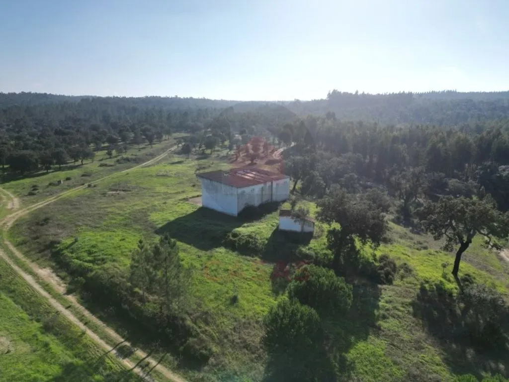 Aerial - Luxury House with Pool in Almeirim