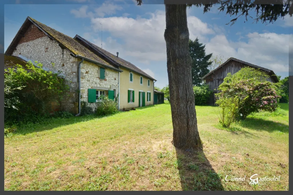Jardin - Corps de ferme à rénover à Saint-Pierre-d’Eyraud