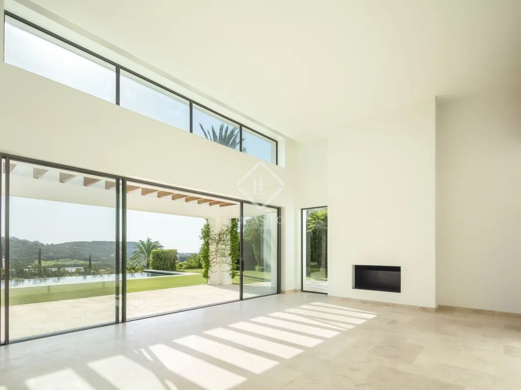 Soggiorno - Luxury Villa with Pool in Estepona