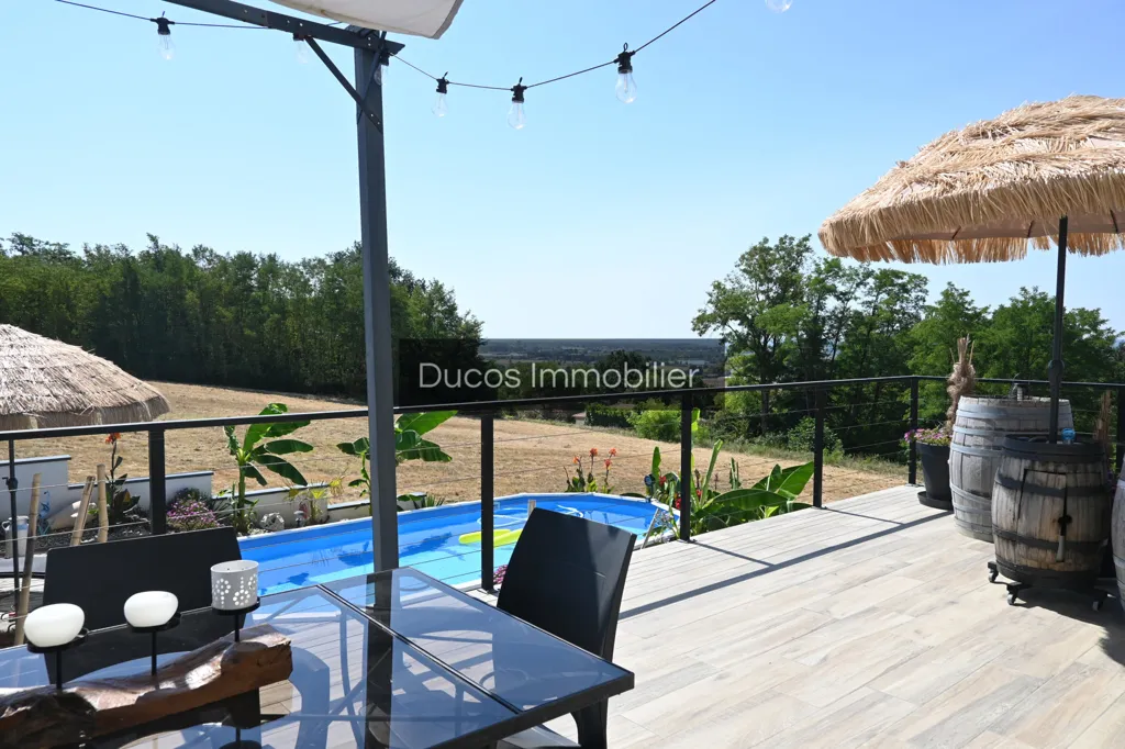 Bassein - Contemporary Villa with Pool near Marmande