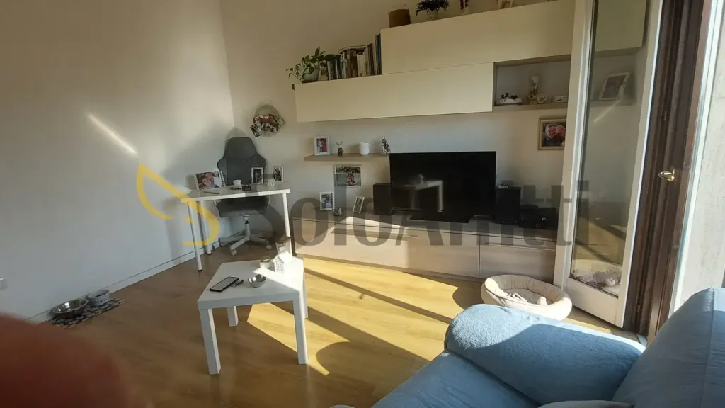 Soggiorno - Furnished Flat with Balcony in Lodi