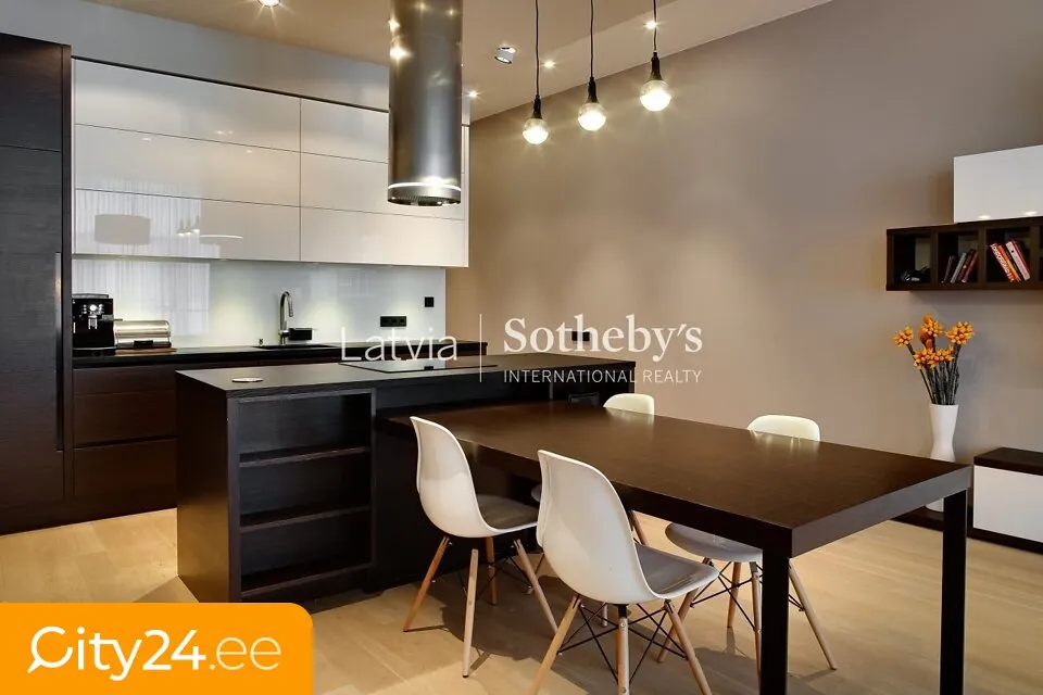Kitchen - Apartment with Secure Staircase in Old Town, Riga