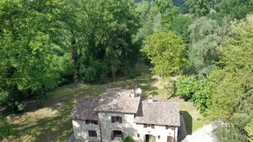 Vue aérienne - Rustic Riverfront House in Umbertide